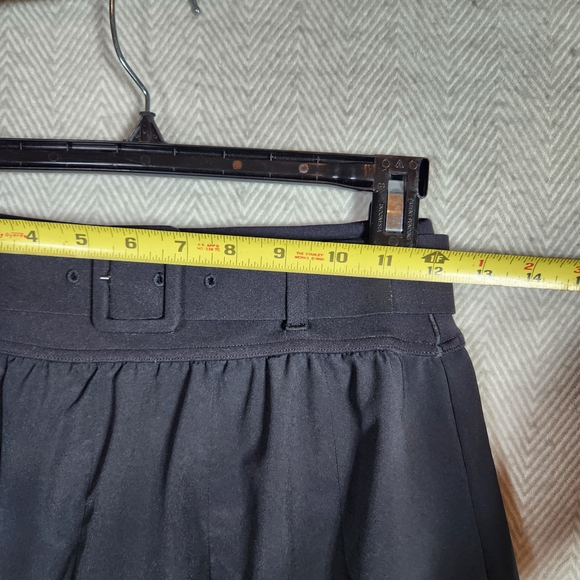 Rue21 Tops XS Black Mini Skirt With Shorts Under And Belt - Picture 6 of 16